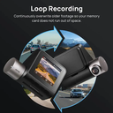 70mai A510 Dashcam (Front & Rear Set) تركيب مجاني في موقع الزبون عند إتمام الطلب - عمان - الاردن فقط / كاميرا مراقبة داشكام شاومي