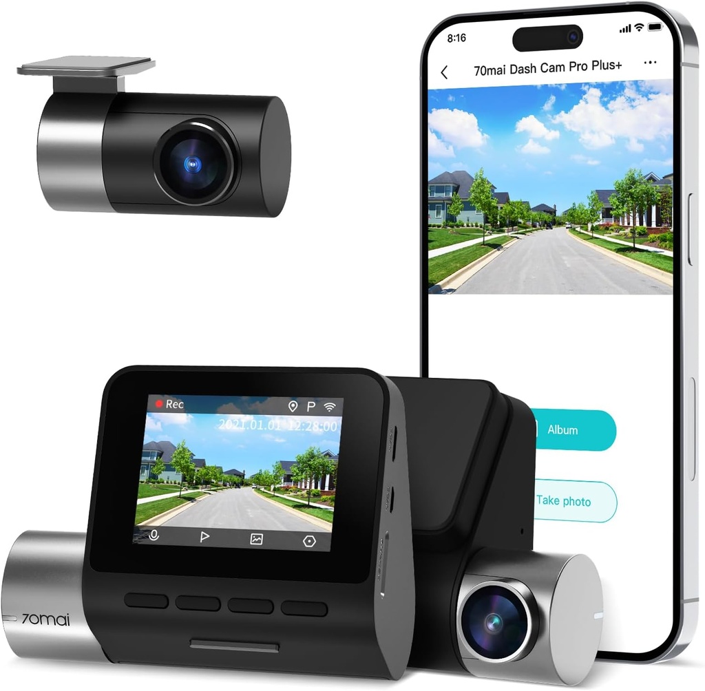 70mai A500s (Front & Rear Set)