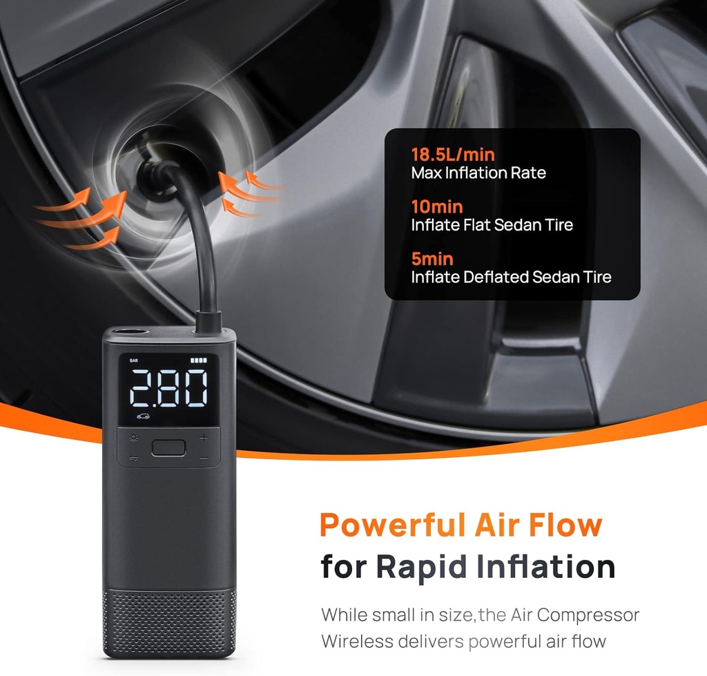 70mai Tire Inflator Portable Air Compressor TP05